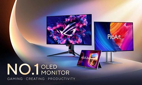 Вибір №1 серед користувачів OLED-моніторів: ASUS домінує в категорії OLED-моніторів як лідер за часткою світового ринку